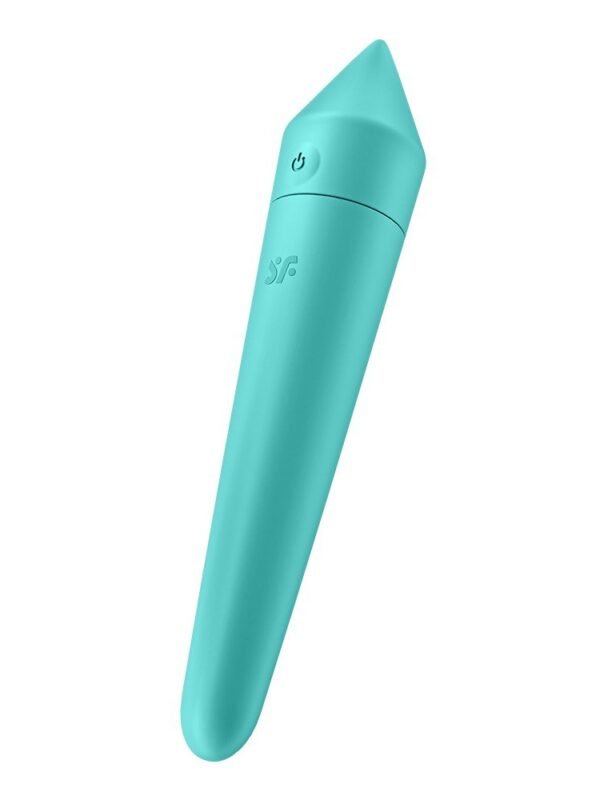Mini vibro connecté avec application turquoise
