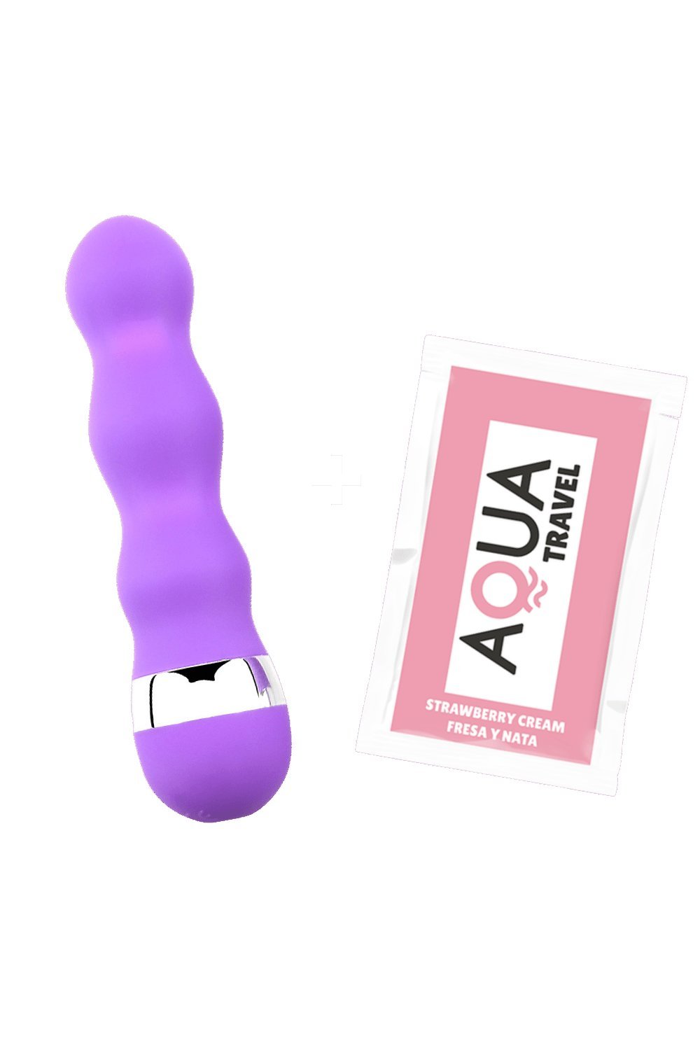 Mini vibro ondulé violet