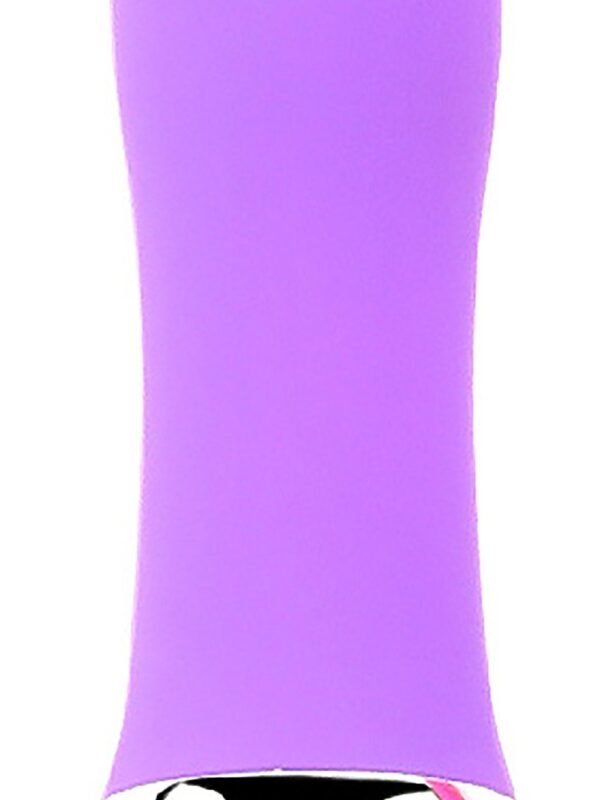 Mini vibromasseur 11 cm violet