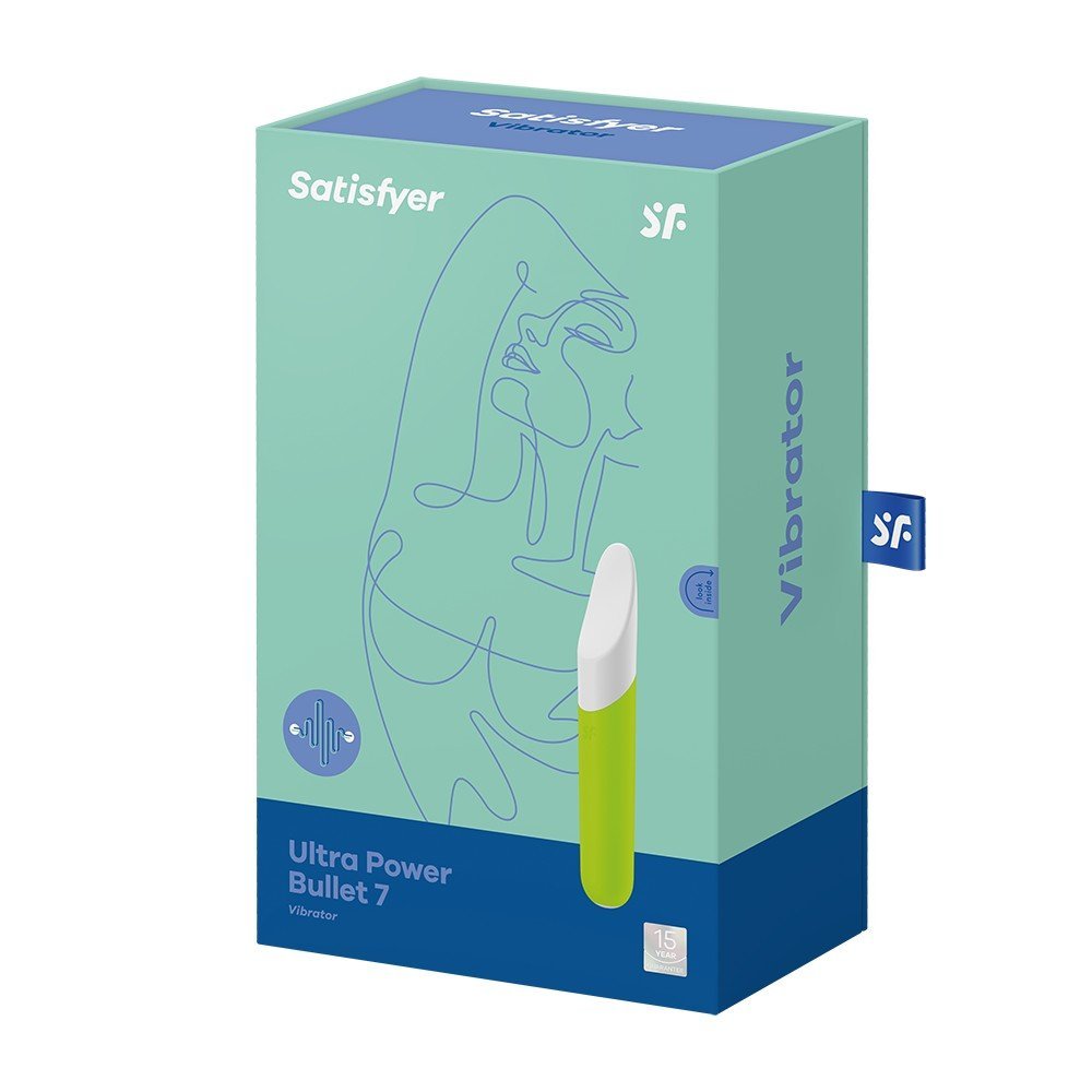 Mini vibromasseur bullet USB vert