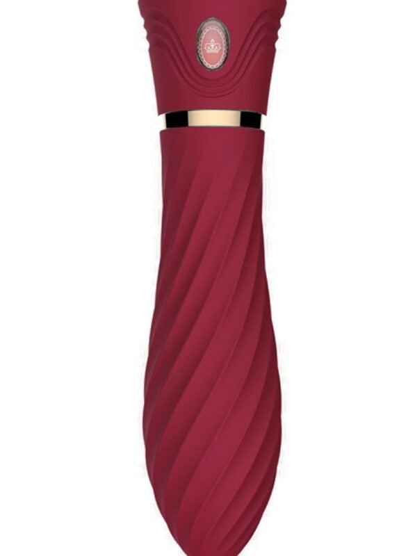 Mini vibromasseur rechargeable rouge