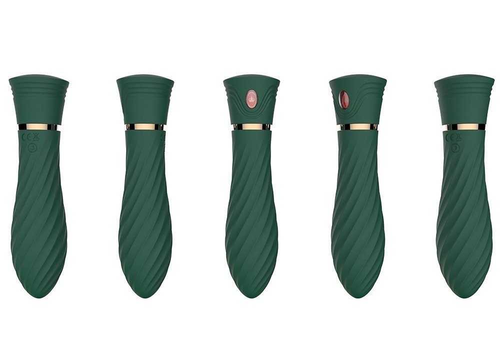 Mini vibromasseur USB vert