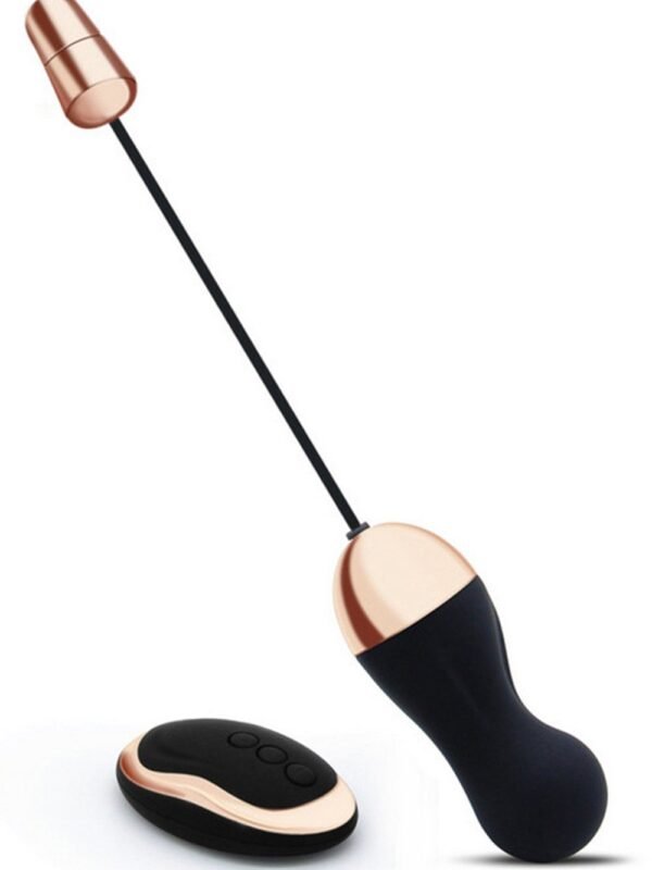 Oeuf vibrant 10 vitesses rechargeable noir