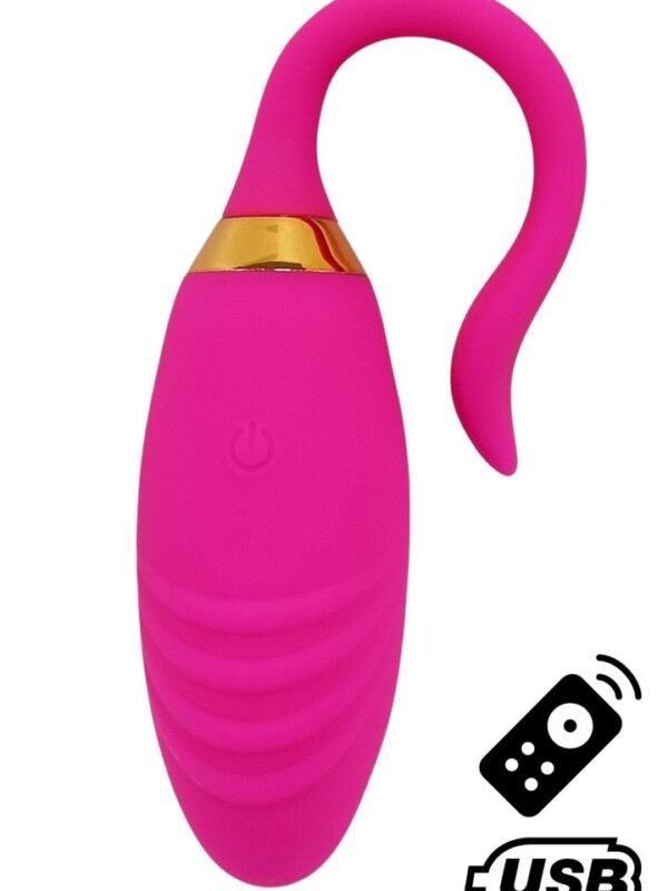 Oeuf vibrant rainuré télécommandé