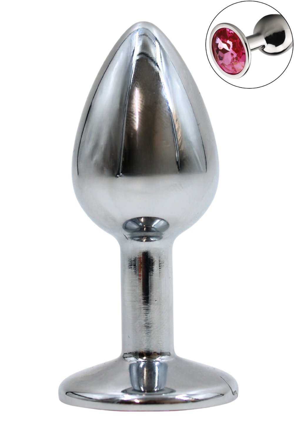Petit plug bijou rose