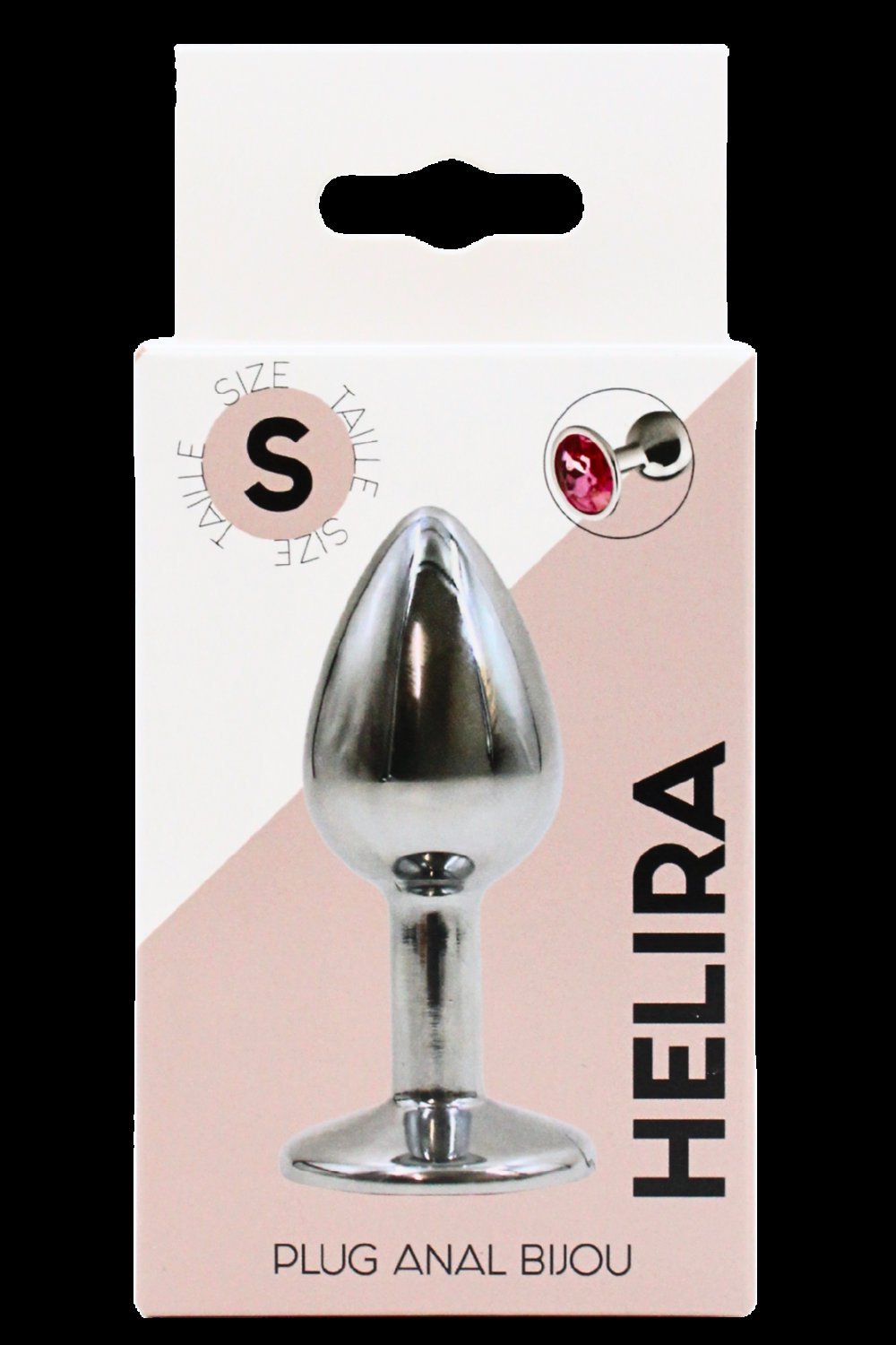 Petit plug bijou rose