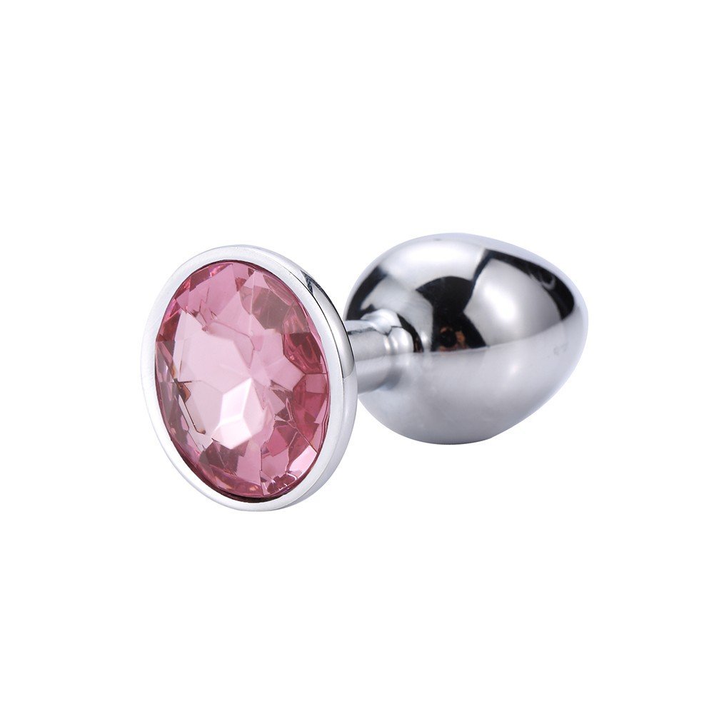 Petit plug bijou rose
