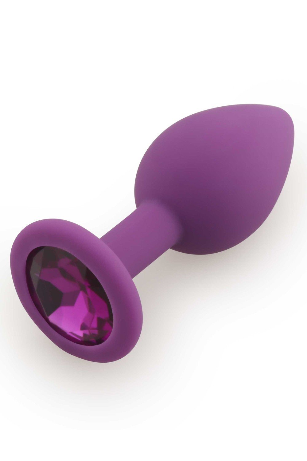 Petit plug bijou violet