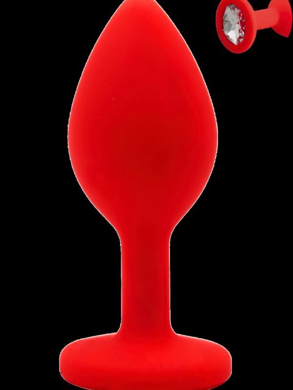 Petit rosebud cristal rouge