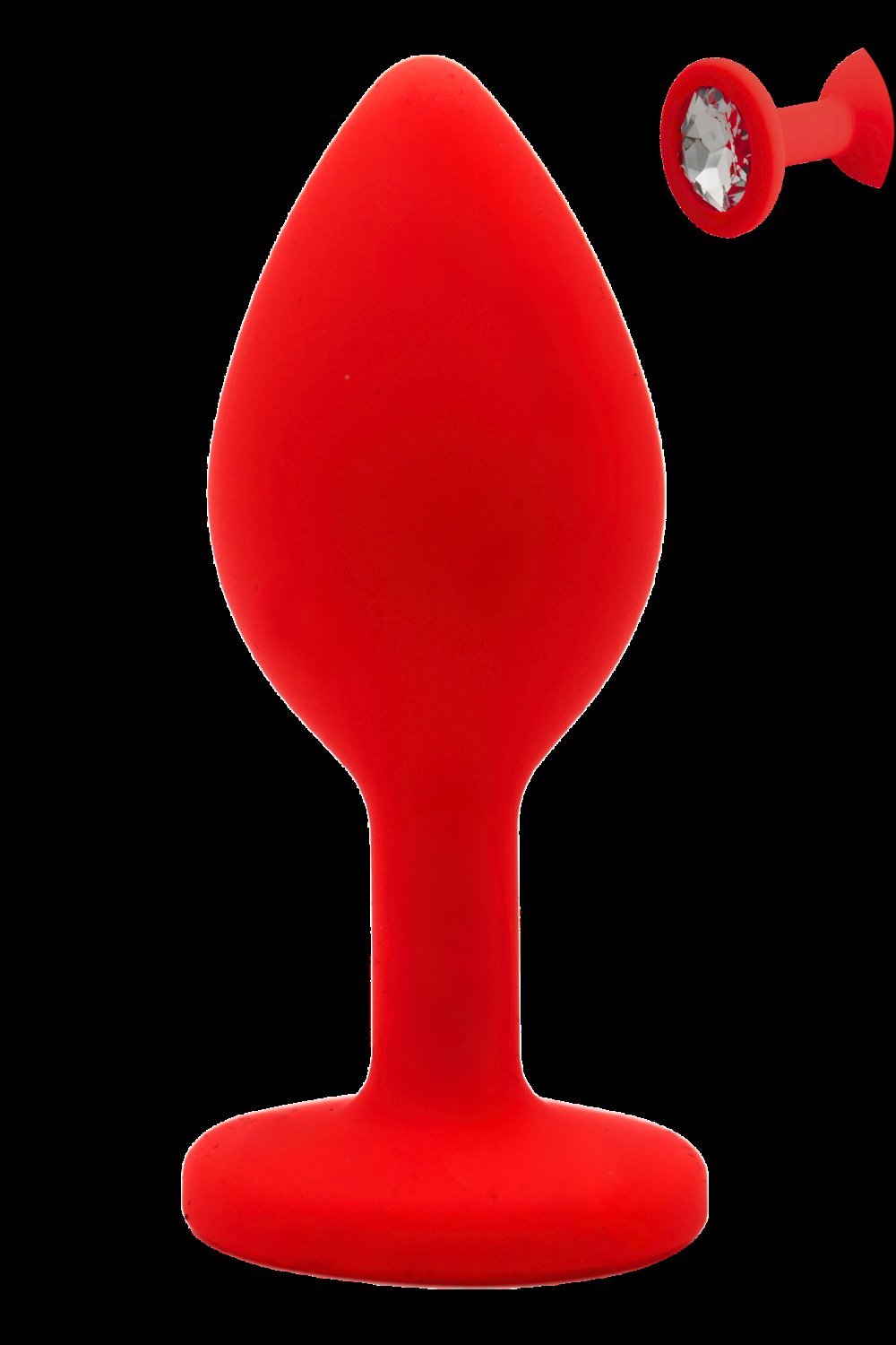 Petit rosebud cristal rouge