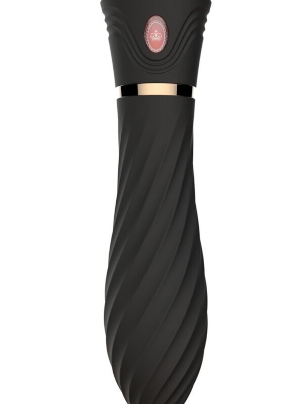 Petit vibromasseur rechargeable noir