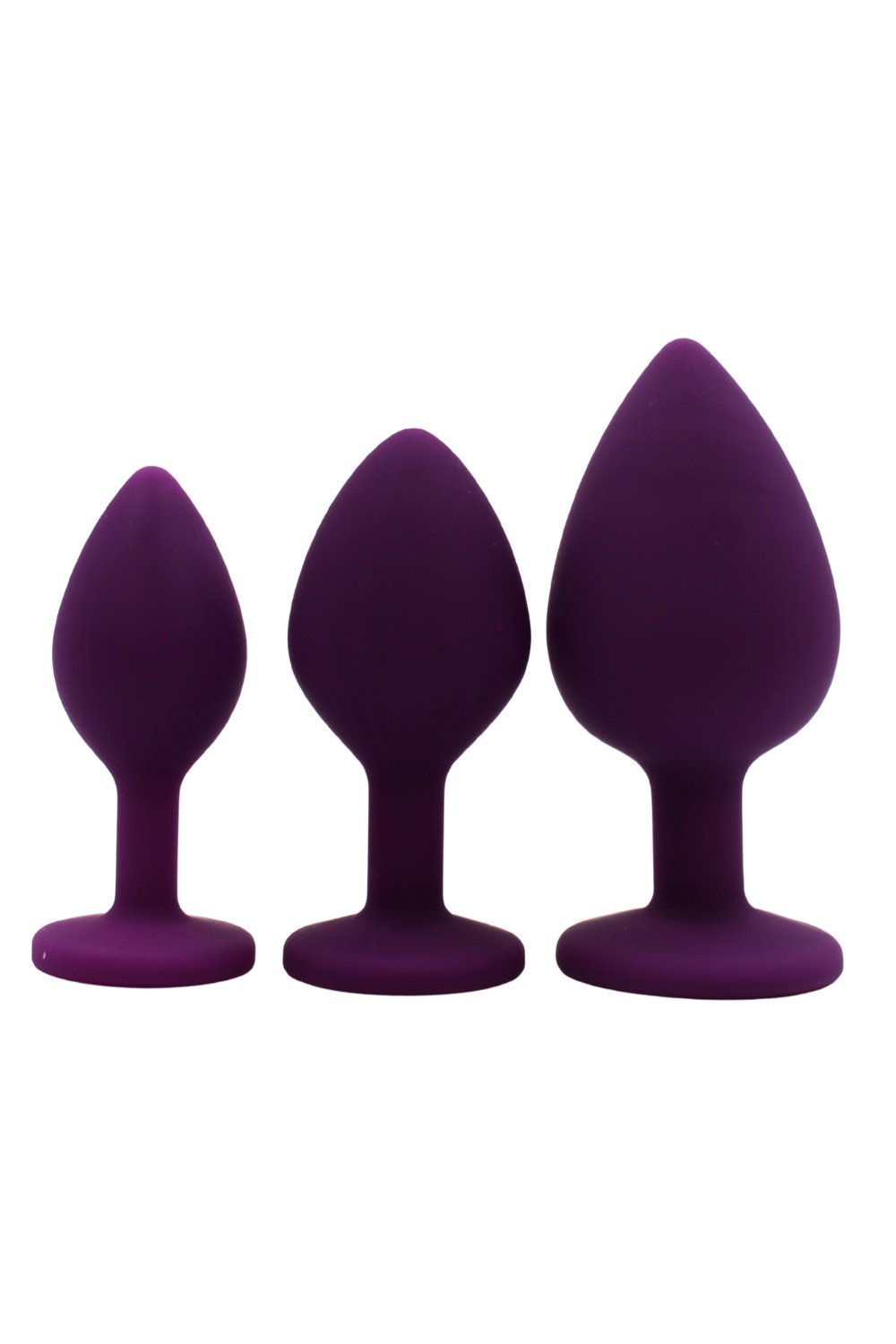 Plug anal bijou violet taille M