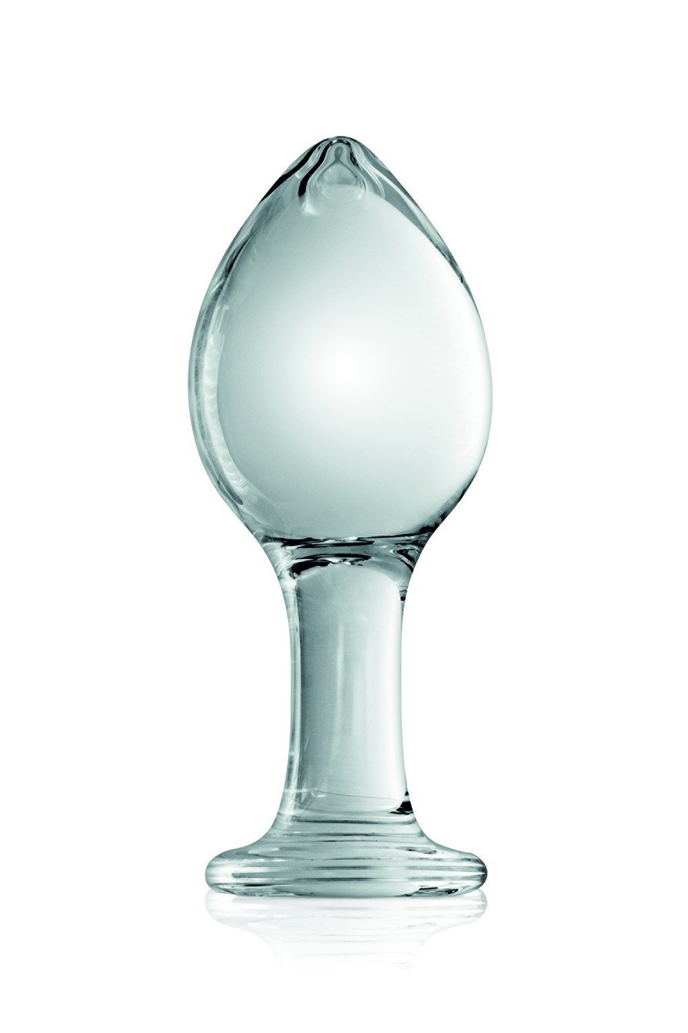 Plug anal en verre transparent