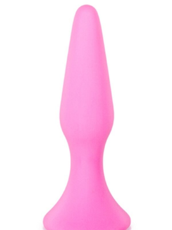 Plug anal ventouse base large rose
