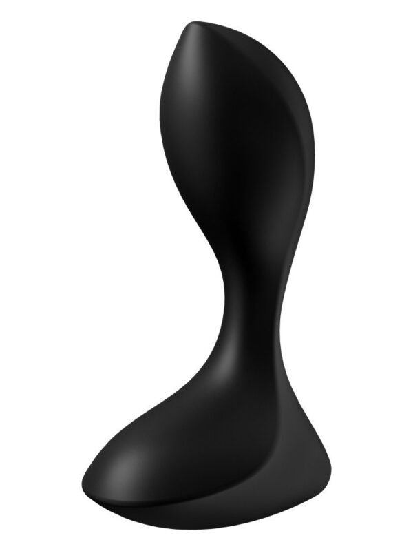 Plug anal vibrant rechargeable noir