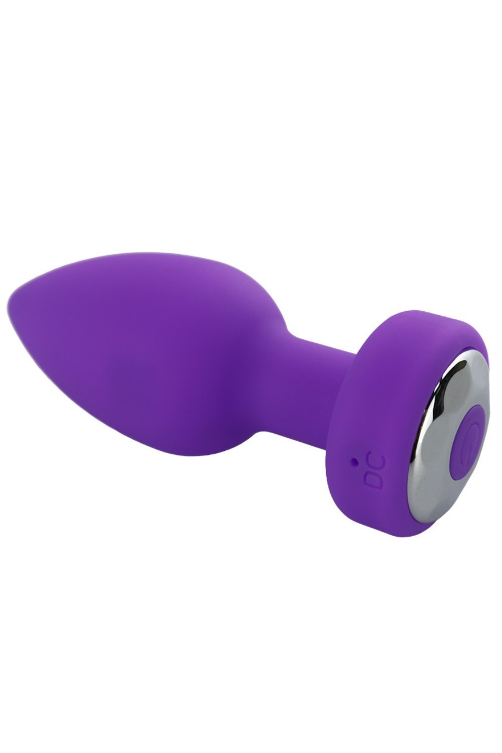 Plug vibrant télécommandé violet