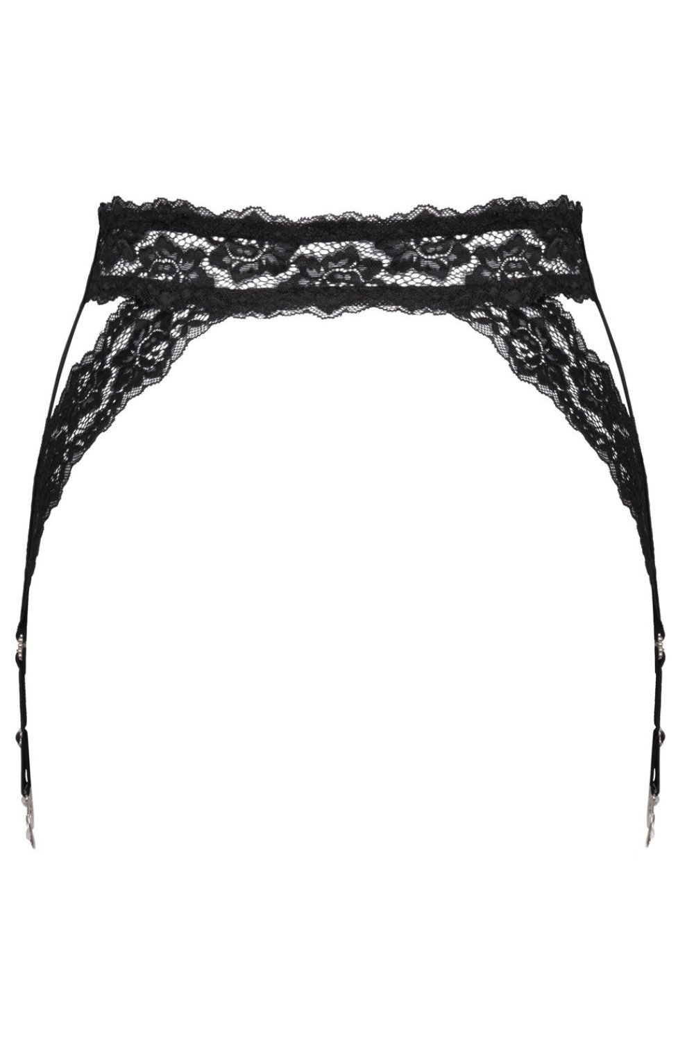 Porte-jarretelles dentelle et cœur scintillant – Cottelli