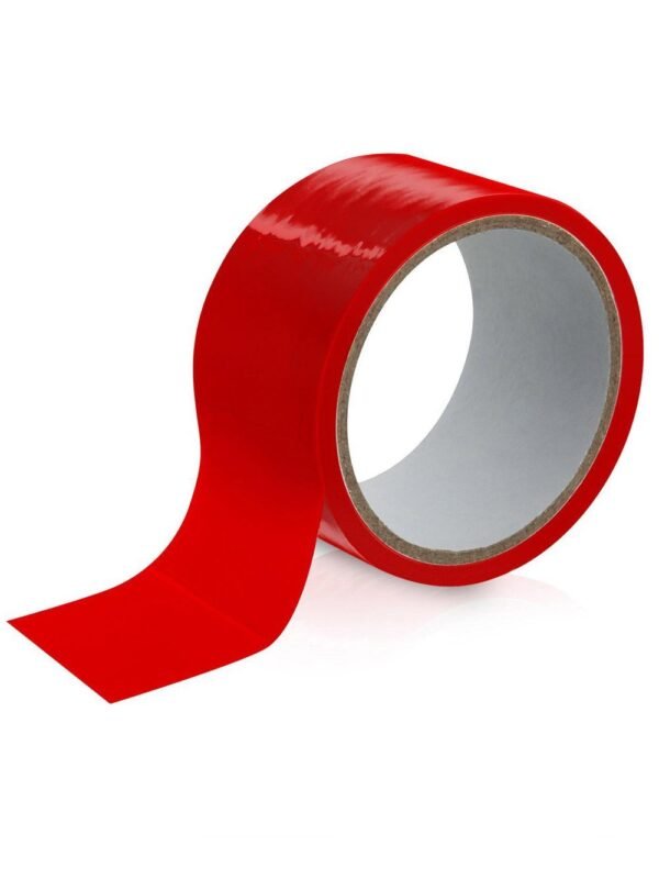 Ruban de bondage rouge non adhésif 15 m