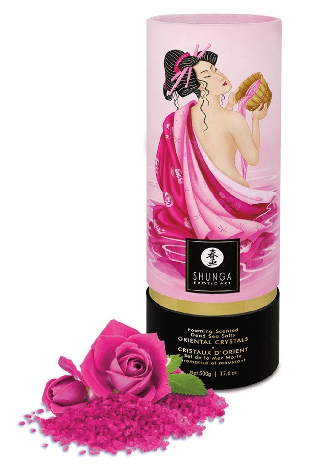 Sel de bain moussant mer Morte aphrodisia 500 g
