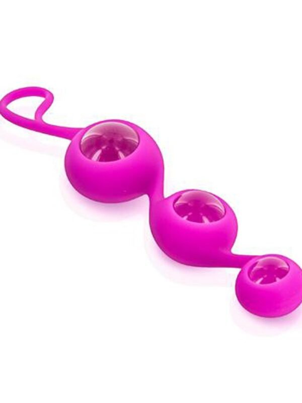 Set de 3 boules de geisha verre et silicone