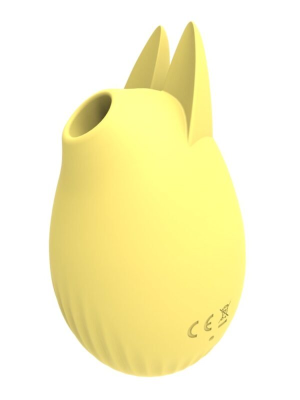 Stimulateur clitoridien lapin jaune