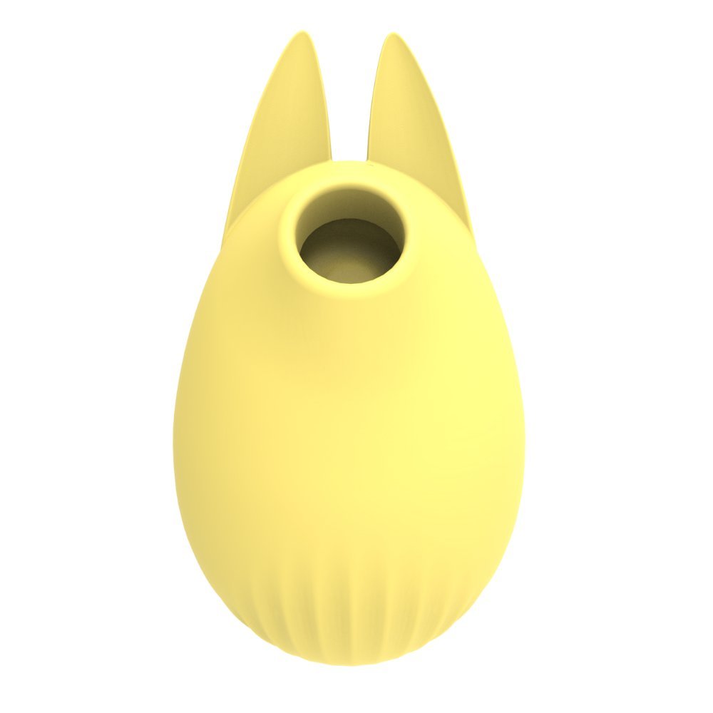 Stimulateur clitoridien lapin jaune