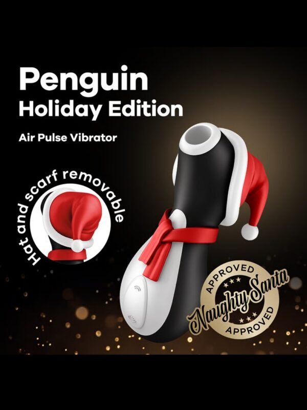 Stimulateur clitoridien sans contact pingouin