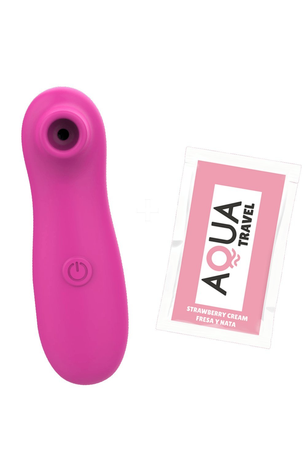 Stimulateur clitoridien vibrant sans contact rose