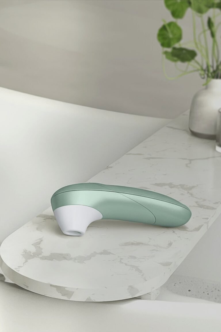 Stimulateur clitoris sans contact turquoise