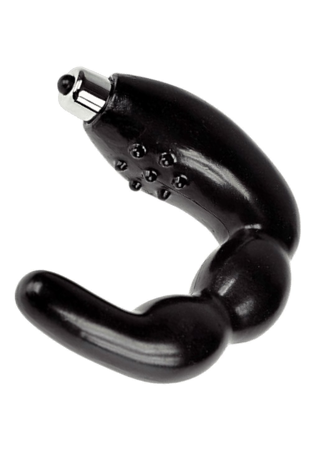 Stimulateur de prostate vibrant noir