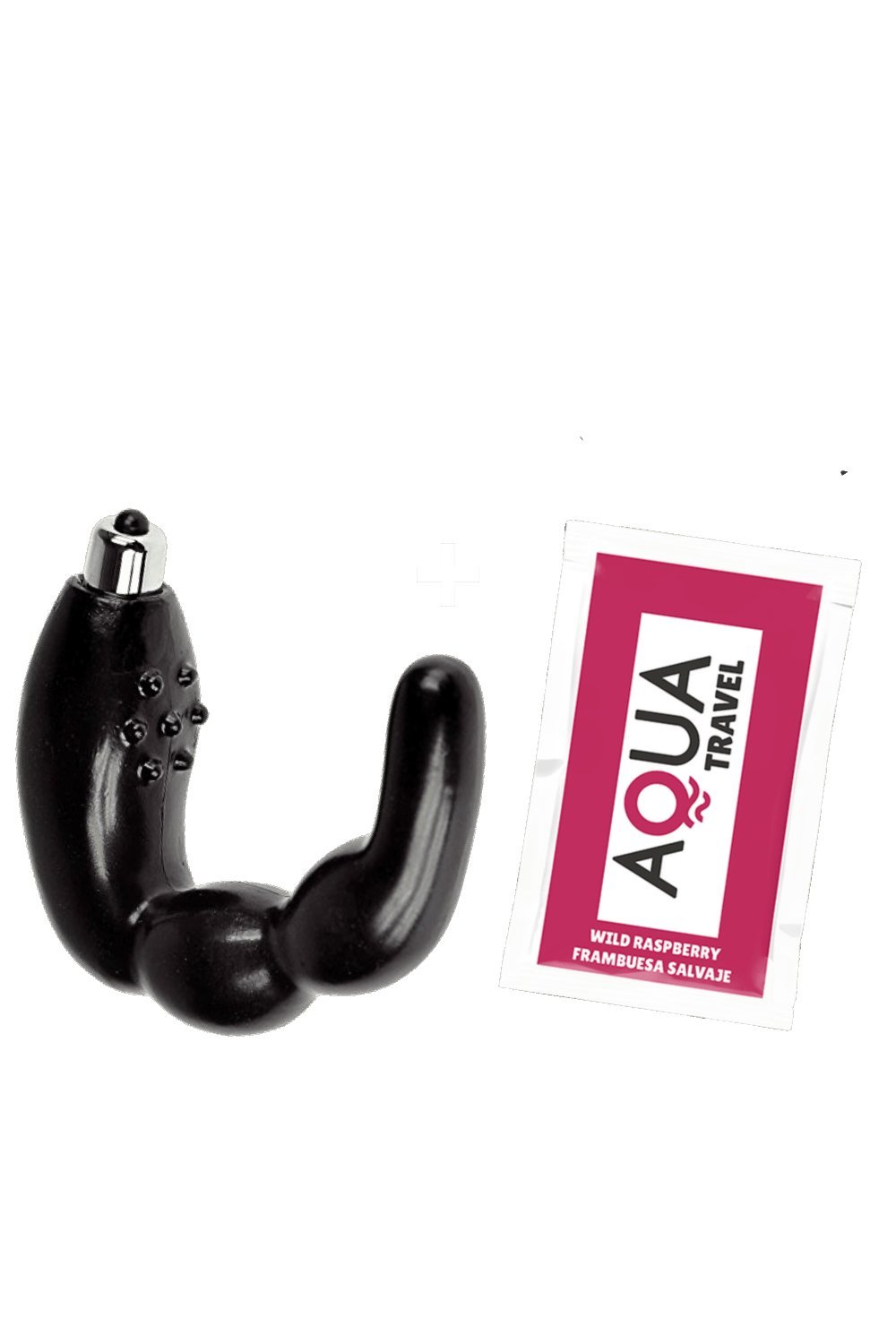 Stimulateur de prostate vibrant noir