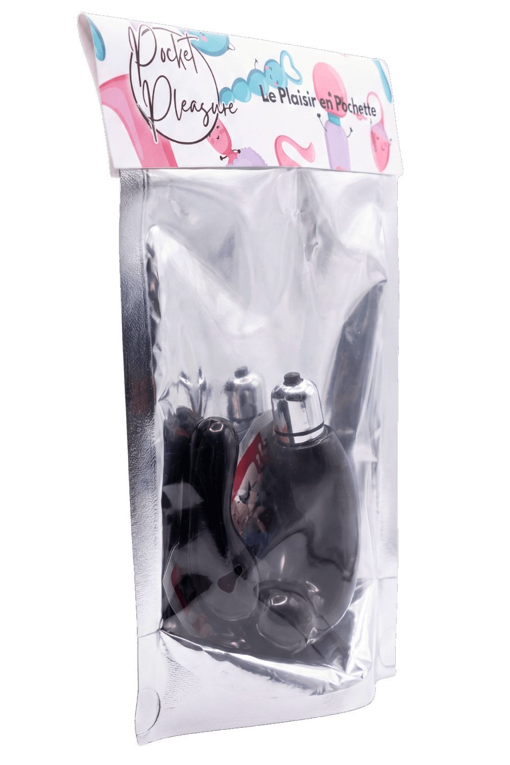 Stimulateur de prostate vibrant noir