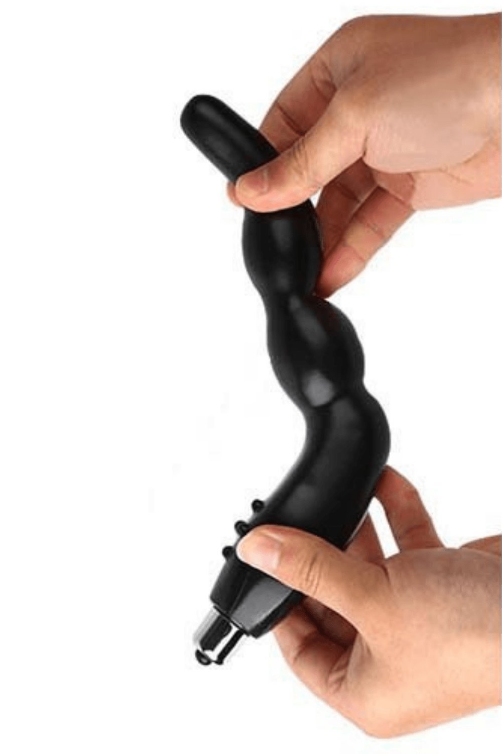 Stimulateur de prostate vibrant noir