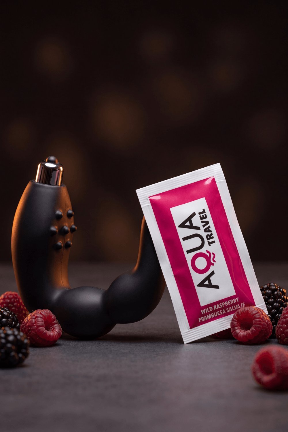 Stimulateur de prostate vibrant noir