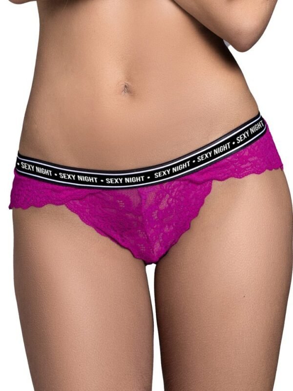 String fuchsia en dentelle ceinture « Sexy night »