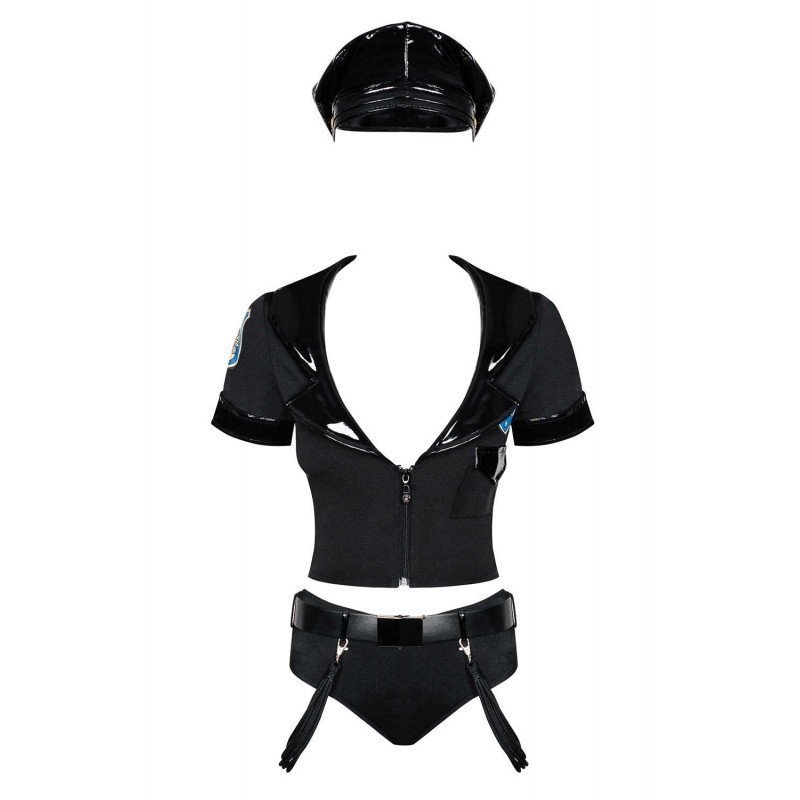 Tenue de policière sexy avec short