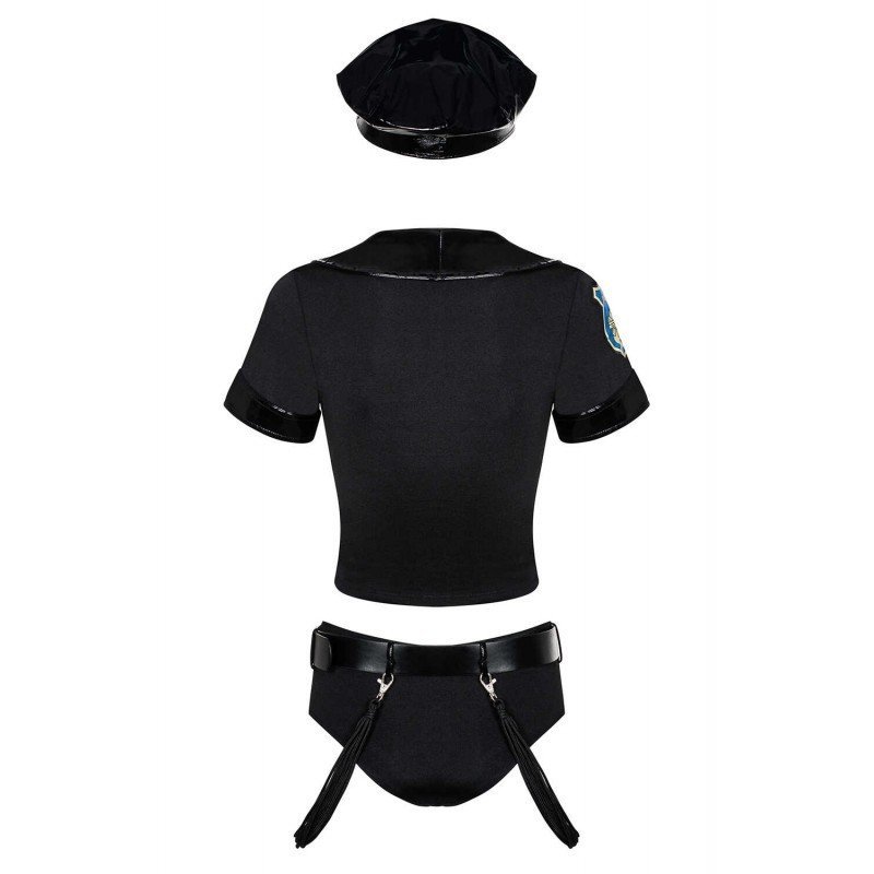 Tenue de policière sexy avec short