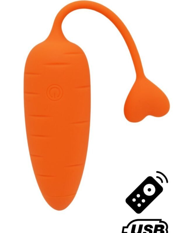 Œuf vibrant carotte télécommandé