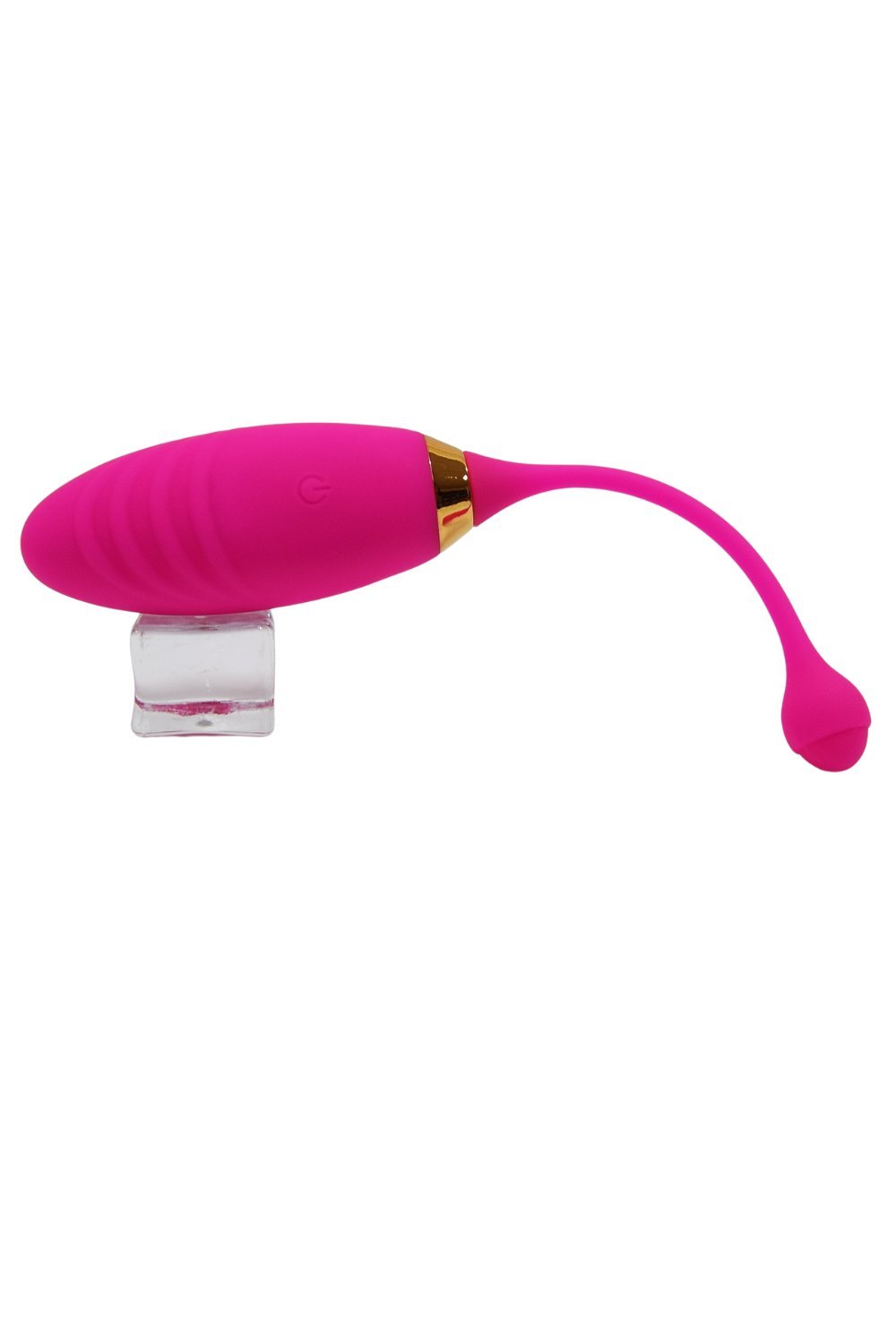 Œuf vibrant rainuré rechargeable