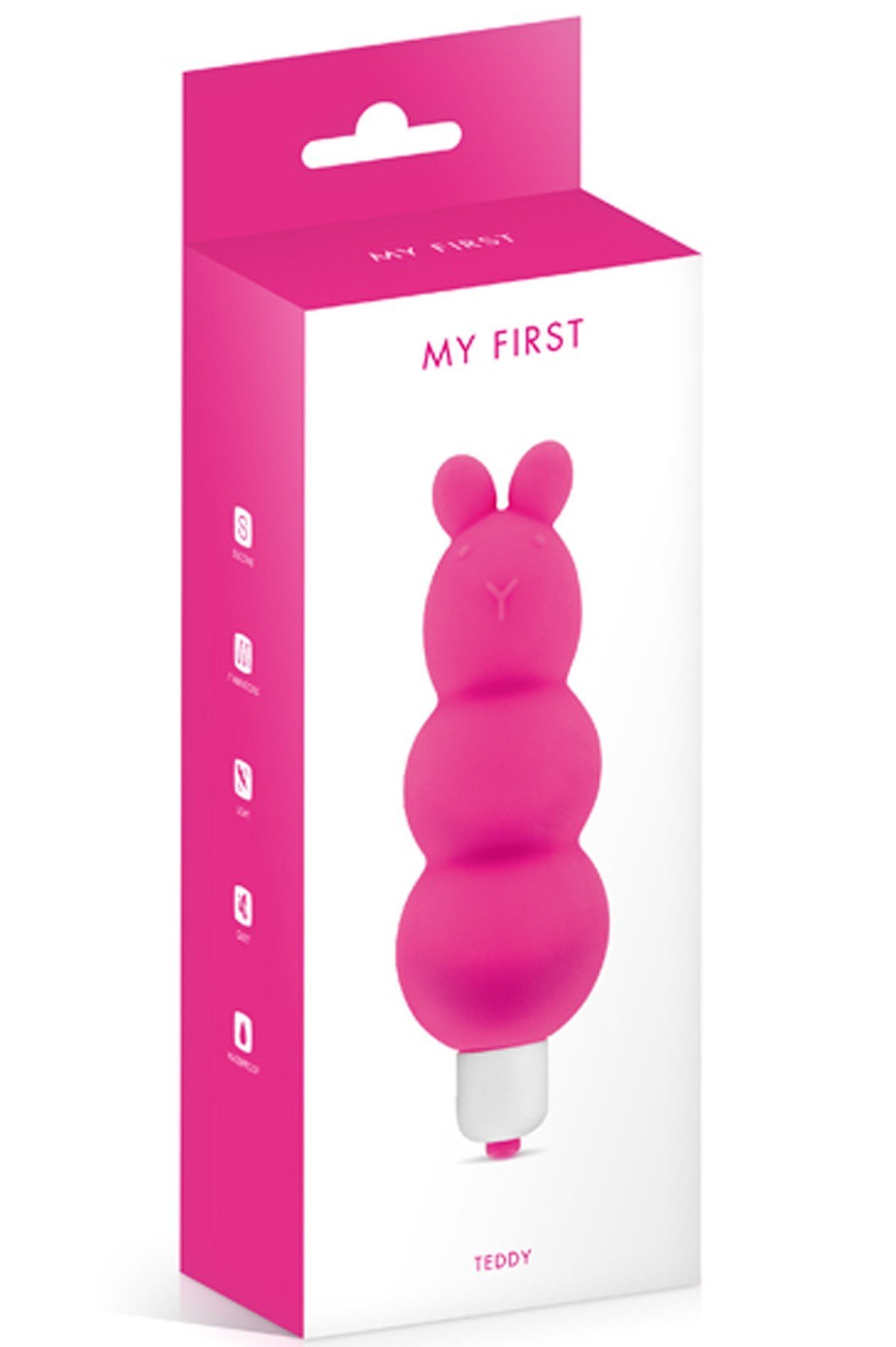 Vibro stimulateur waterproof rose