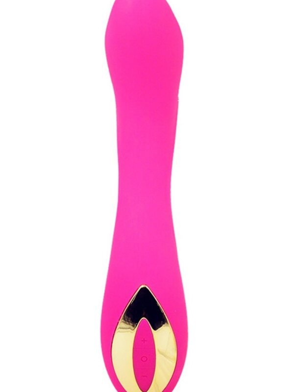 Vibromasseur 10 programmes rechargeable rose