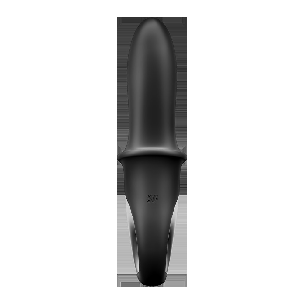 Vibromasseur chauffant connecté noir