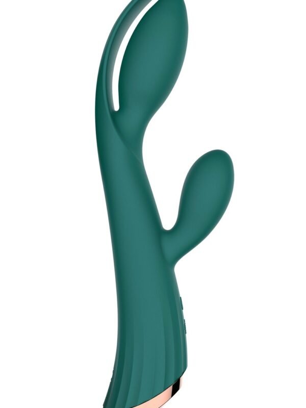 Vibromasseur clitoris et point G vert