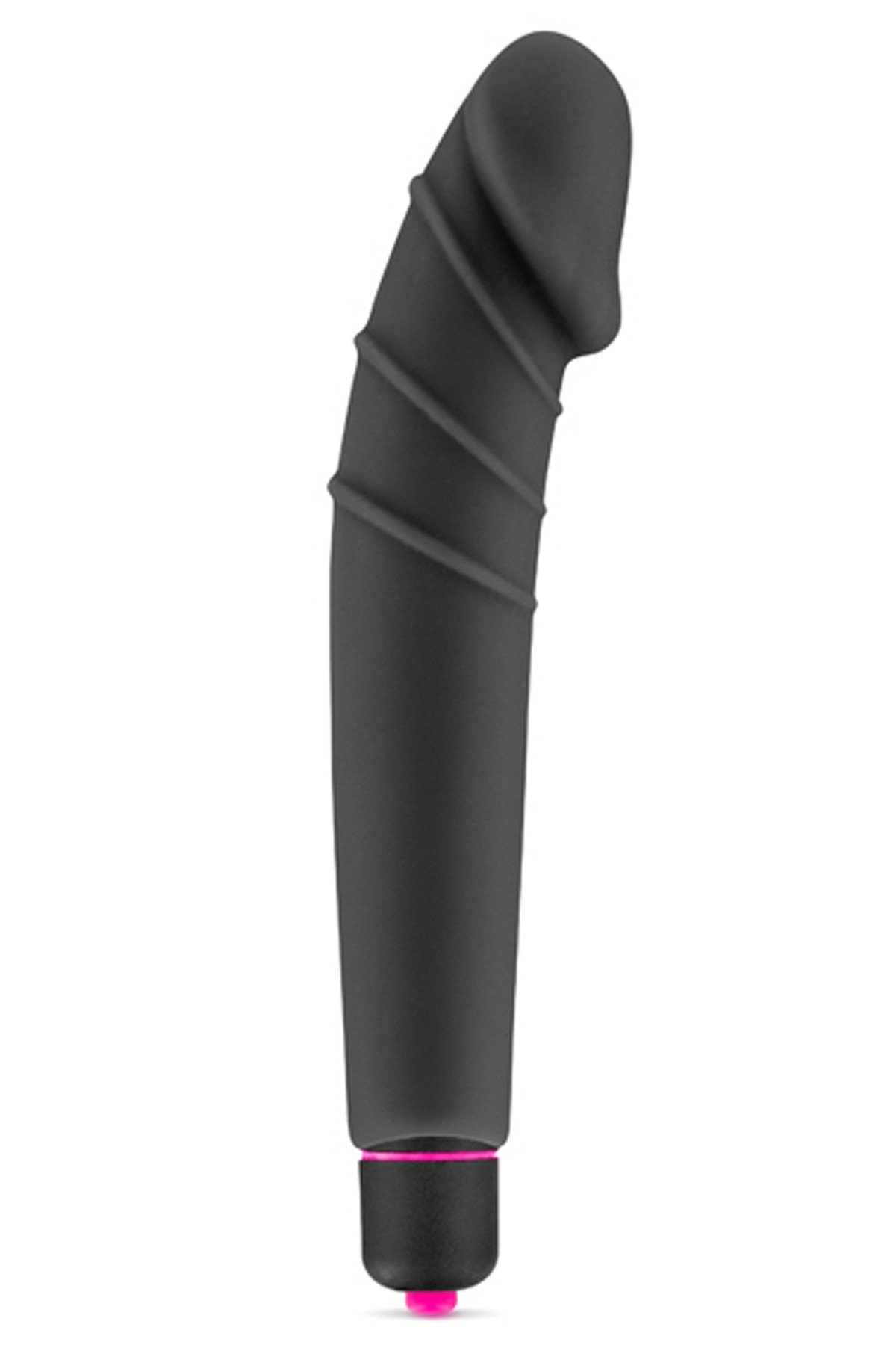 Vibromasseur forme réaliste waterproof noir