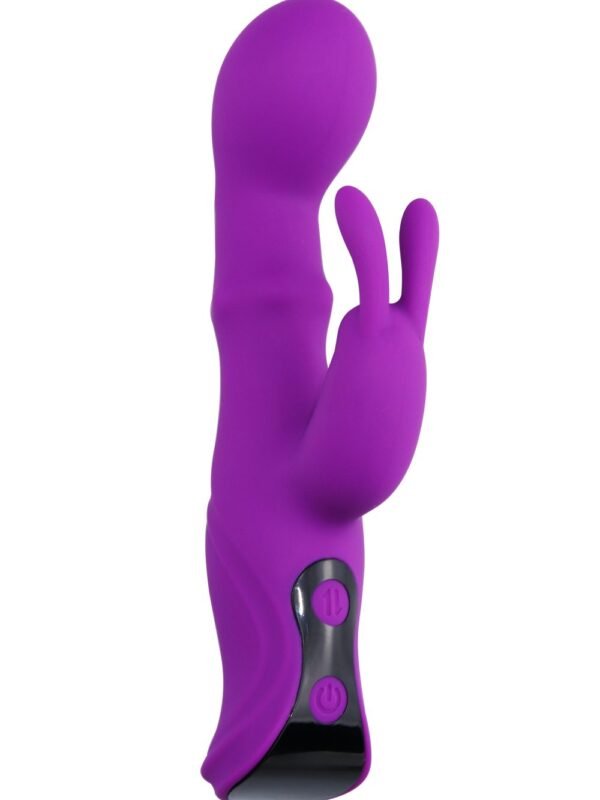 Vibromasseur rabbit double action