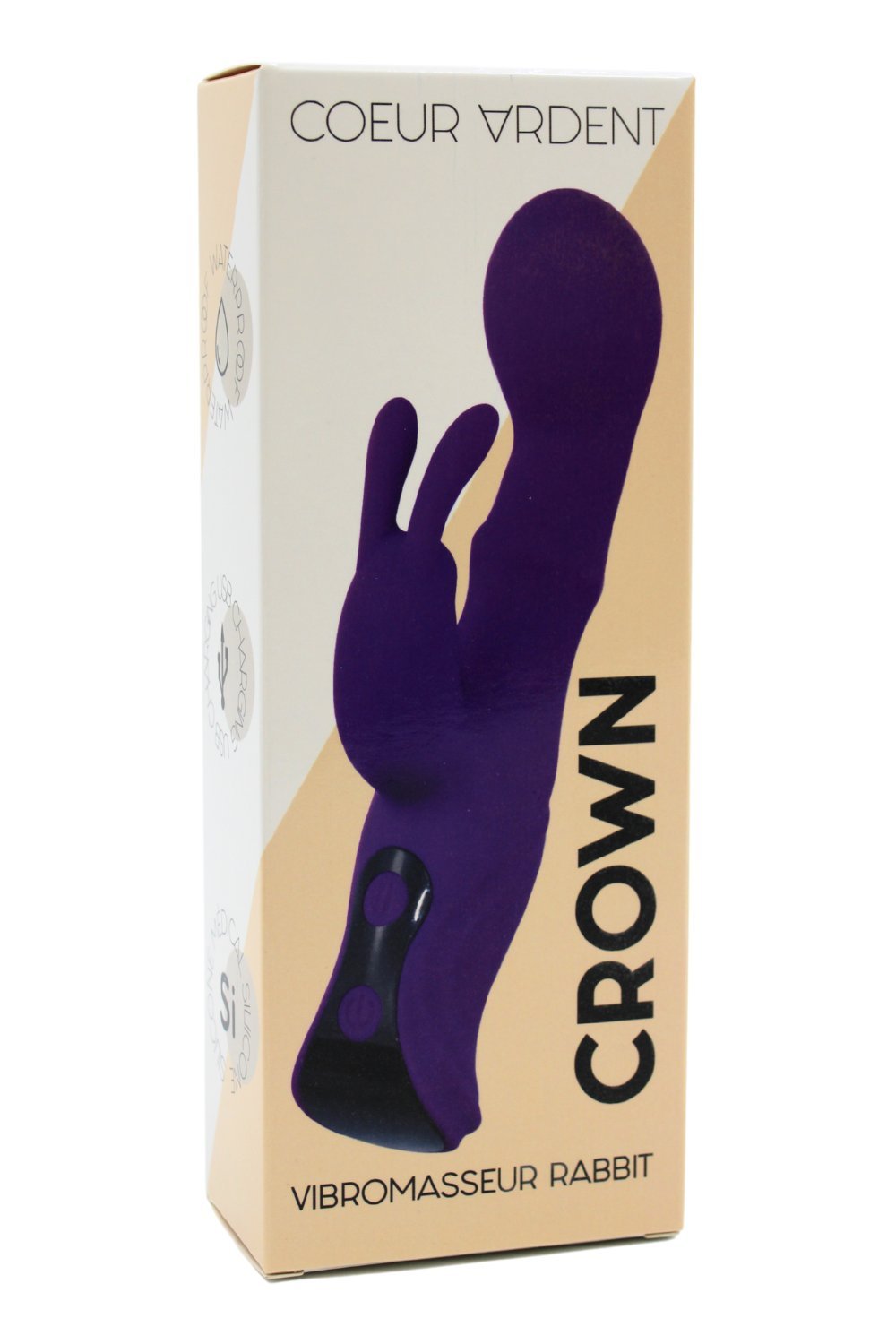 Vibromasseur rabbit double action