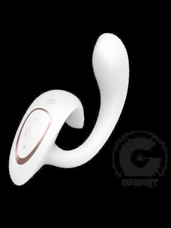 Vibromasseur rabbit flexible point G blanc