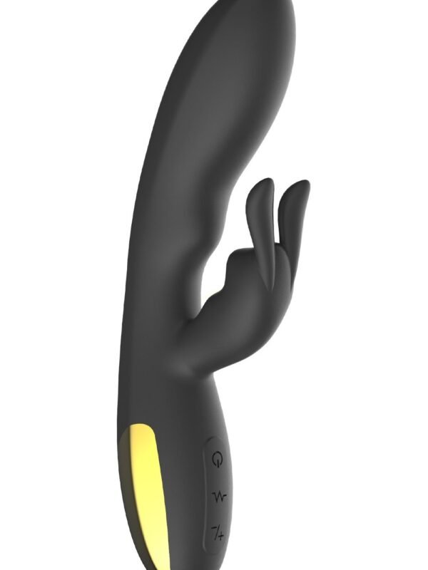 Vibromasseur rabbit très puissant noir