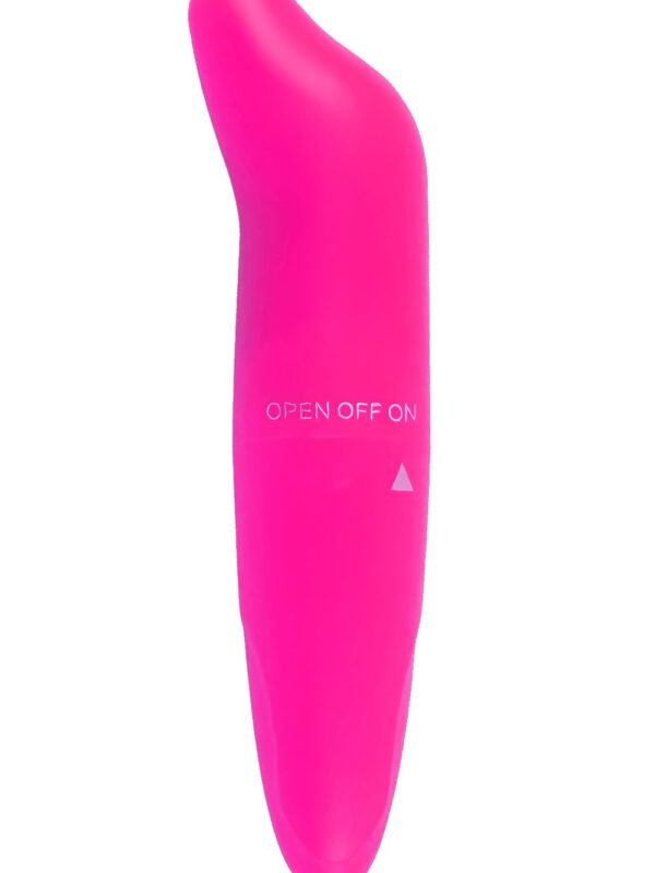 Vibromasseur tête incurvée rose