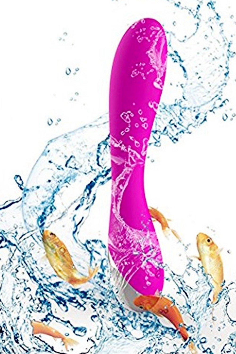Vibromasseur USB 10 programmes violet